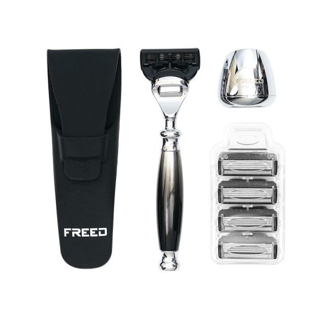 【一周年紀念款】尊爵四件組刮鬍刀禮盒 - 哈德斯