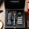 【FREED】尊爵四件組五刀式刮鬍刀禮盒 - 時尚藍_7