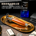 【FREED】豪華四件雙刃刮鬍刀禮盒- 仿胡桃木_2
