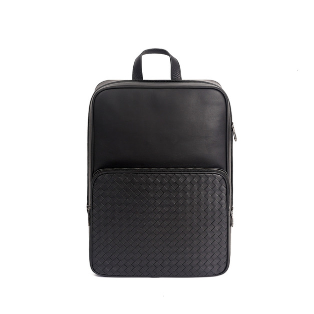 【FREED】手工細編織皮革後背包