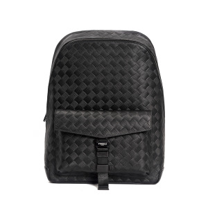 【FREED】編織壓花方格後背包