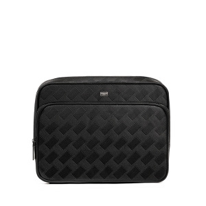 【FREED】編織壓花斜方格斜肩包