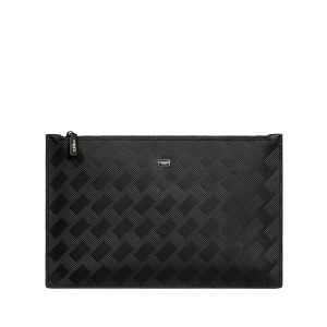 【FREED】編織壓花斜方格信封手拿包