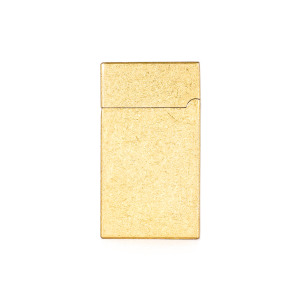 【FREED】金色滾花銅殼煤油打火機