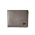【FREED】紳士極潤頭層納帕(Nappa)真皮短夾 - 鈦光灰_1