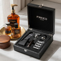 【FREED】尊爵四件組五刀式刮鬍刀禮盒 - 馬鞍棕_1