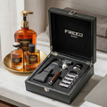 【FREED】尊爵四件組五刀式刮鬍刀禮盒 - 仿紫紅檜木_2