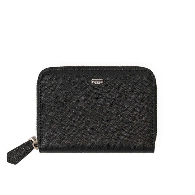 【FREED】經典 Saffiano 十字紋零錢包