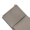 【FREED】經典 Saffiano 十字紋信封三折短夾 - 灰色_6
