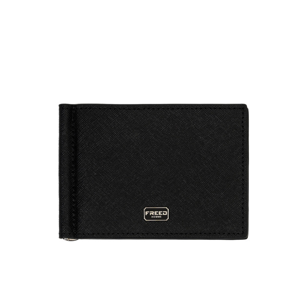 【FREED】經典 Saffiano 十字紋鈔票夾短夾