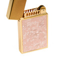 【FREED】彩虹貝殼時尚煤油打火機 - 粉紅彩貝(金色)_7