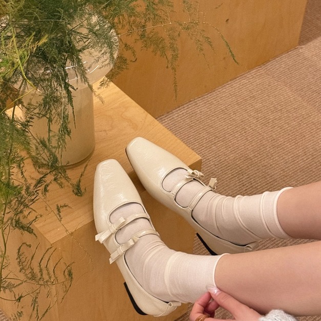 蝴蝶結瑪麗珍鞋