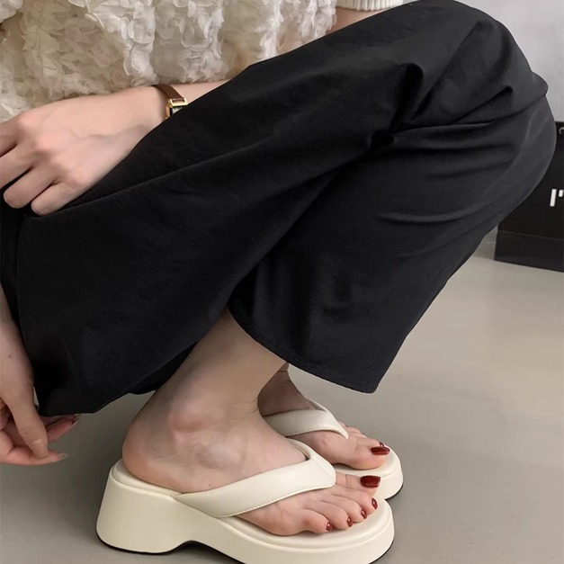 4色厚底人字拖鞋