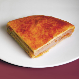 1/4綠豆沙肉鬆蛋黃