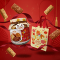 (春節獨享價)招牌手工餅乾-二合一 (罐裝)杏仁巧克力+核桃牛奶-2026春節禮盒