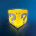 Nintendo 任天堂 超級瑪利歐 問號磚 3D造型音效小夜燈_3