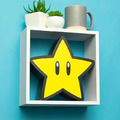 Nintendo 任天堂 超級瑪利歐 無敵星星 3D造型投影小夜燈_3