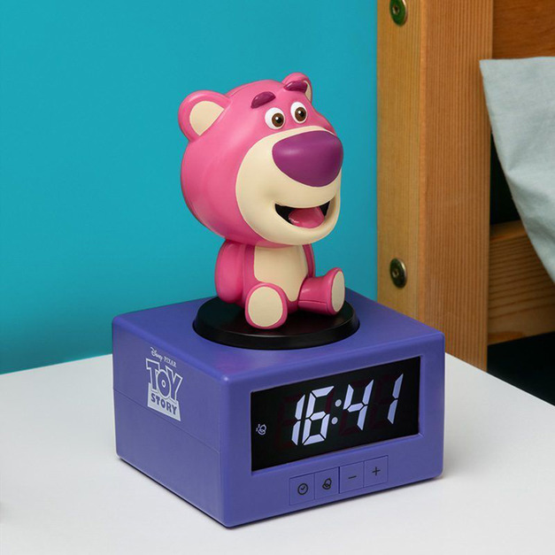 Disney 迪士尼 熊抱哥造型 Figure 3合1 鬧鐘小夜燈