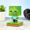 Minecraft 麥塊 殭屍苦力怕造型 ICON小夜燈
