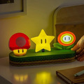 Nintendo 任天堂 超級瑪利歐 經典變身道具三合一造型 ICON小夜燈_1