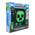 Minecraft 麥塊 苦力怕造型夜光掛鐘＋壁貼套組_3