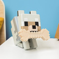 Minecraft 麥塊 狼夥伴 3D造型變色小夜燈_3