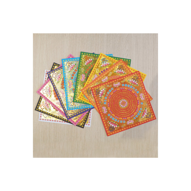 九色極樂世界 一包40張 九色一組