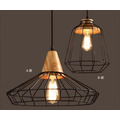 原木+鐵網吊燈( 特價拍賣商品 敬請洽詢 )_2