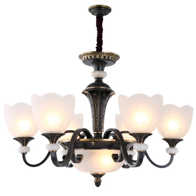 歐美簡約風格全銅燈吊燈 (Ø780*H550 )