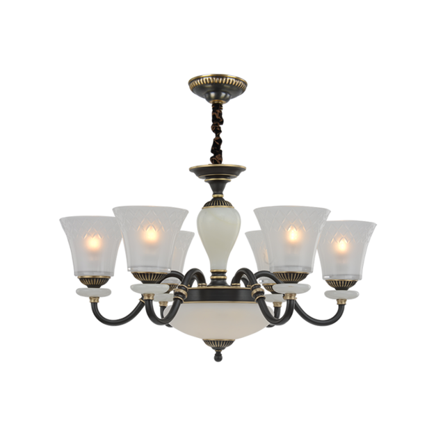 全銅新中式吊燈(730*420 )