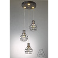Industrial chandelier with Crystal ( Preorder )_1