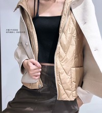 咖啡pc革設計裙