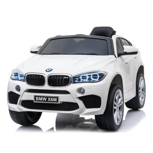 BMW X6M 寶馬休旅車 官方授權 兒童電動車 (白色)