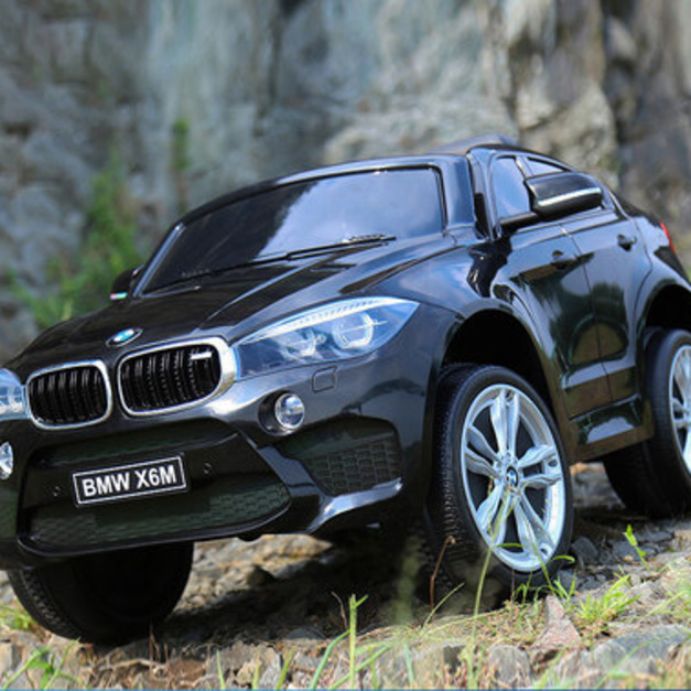 BMW X6M 寶馬休旅車 官方授權 兒童電動車 (黑色)