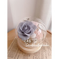 CBG-❤️永生玫瑰玻璃圓鐘罩❤️_1