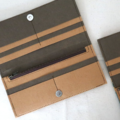 百變阿柴 花色隨機 水洗牛皮紙夾 | 長夾_2
