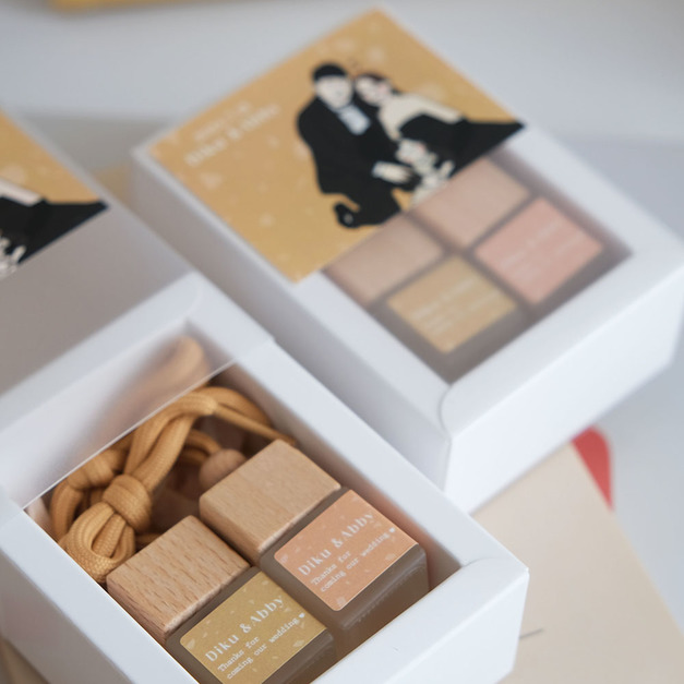 【客製禮】車用擴香2入禮盒組 | 5盒起訂