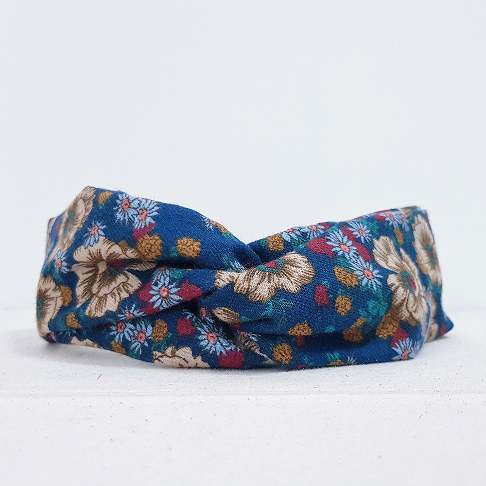 MIX 復古生活交叉鬆緊髮帶