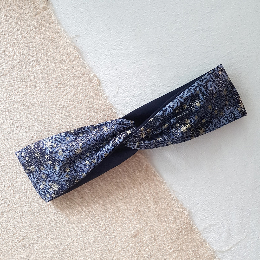 MIX 星空月夜 | 交叉鬆緊髮帶