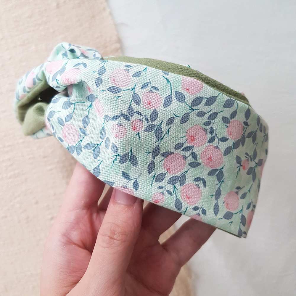 MIX 青蘋果玫瑰 | 交叉鬆緊髮帶