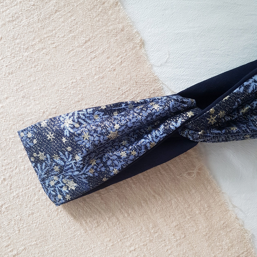 MIX 星空月夜 | 交叉鬆緊髮帶