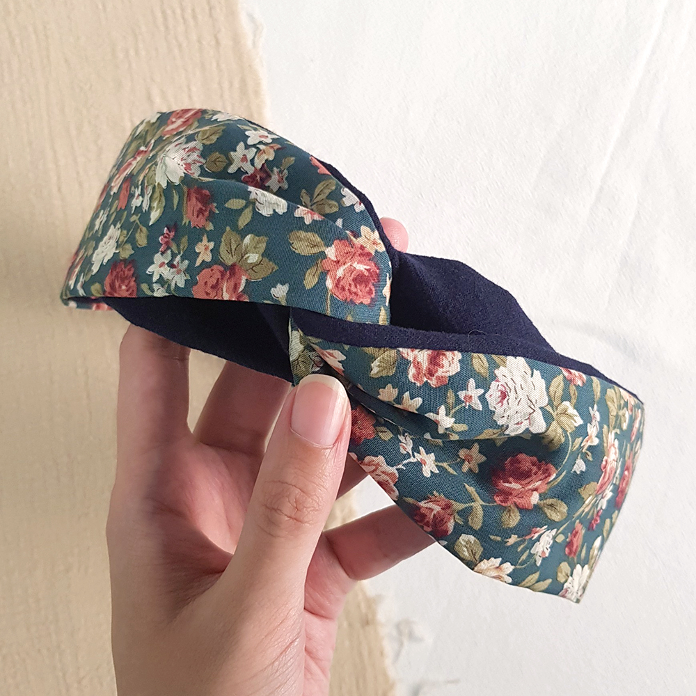 MIX 時光旅行 復古風 | 交叉鬆緊髮帶