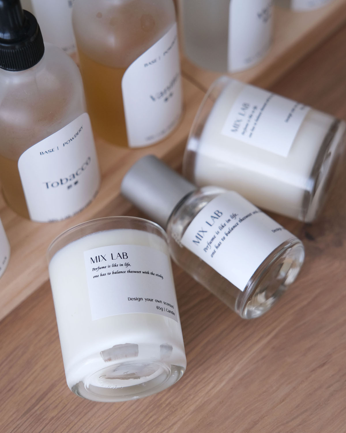 MIX LAB 香氛蠟燭加香水體驗課