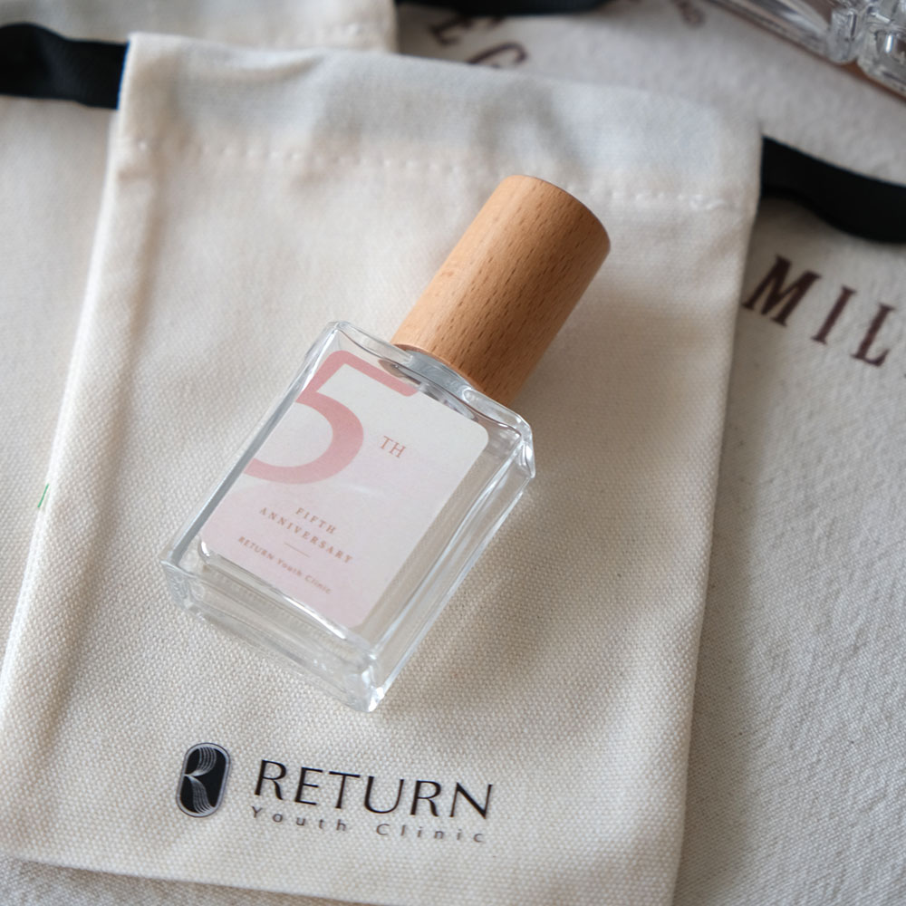 企業 Perfume Bar 客製瓶身與束口袋