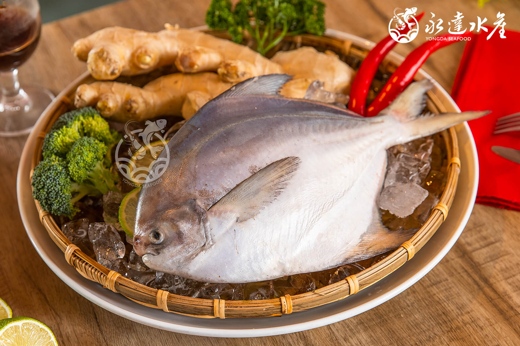 水產|海鮮|野生船凍正白鯧|白鯧|鯧魚|魚肉|魚