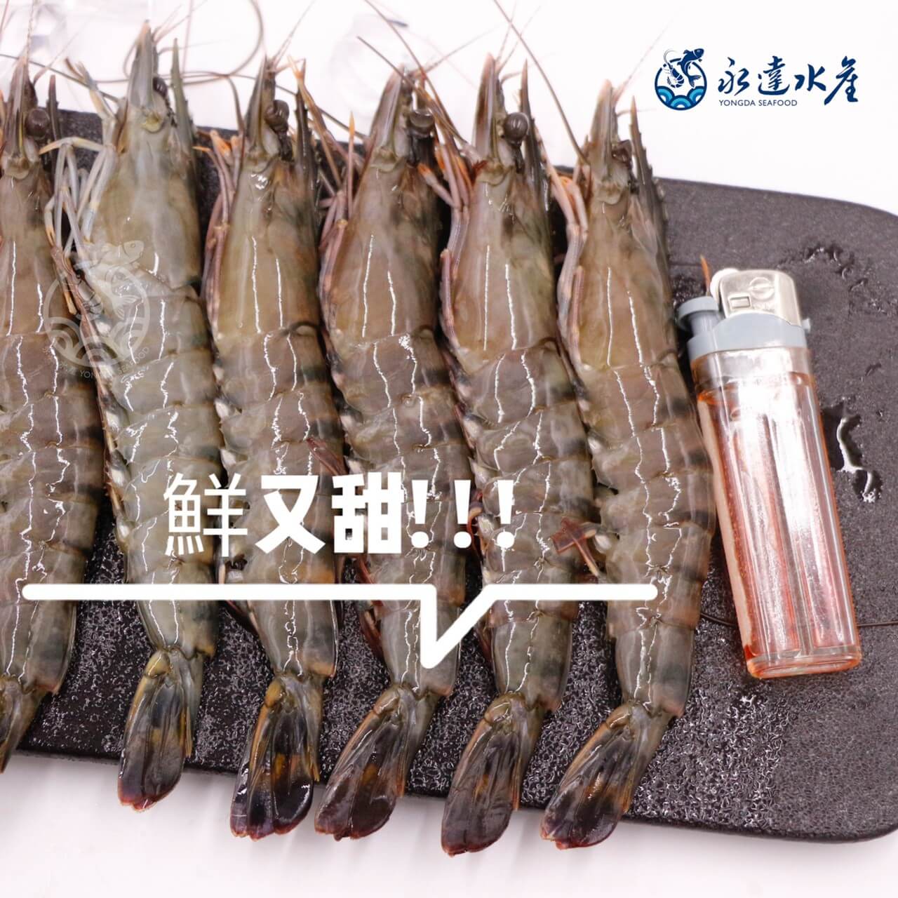 水產|海鮮|鮮饌活凍草蝦|草蝦|黑虎蝦|鬼蝦|蝦肉|蝦