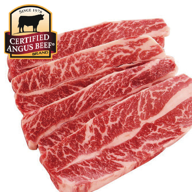 箱購批發 美國安格斯雪花無骨牛小排30片(200g&plusmn;10%/片)_ US Angus Boneless Short Ribs (Marbled)