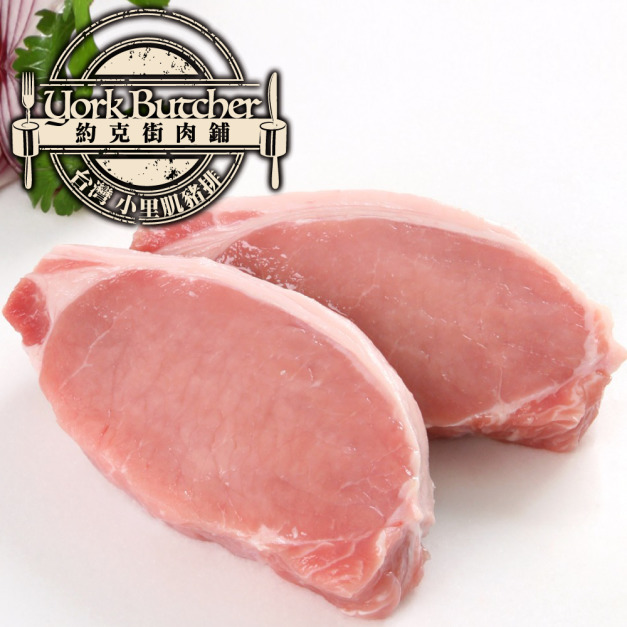 約克街肉鋪 台灣國產無骨小里肌豬排24片(80g&plusmn;10%/片)