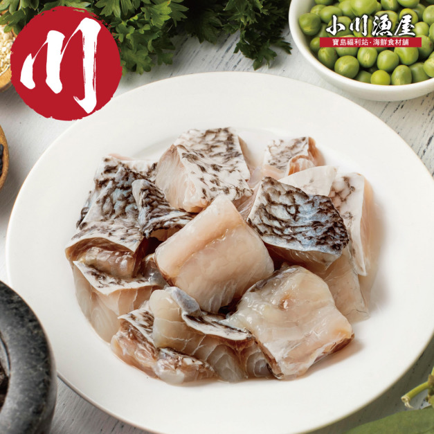 小川漁屋 台灣鱸魚清肉丁1包(200g±10%包)_任選
