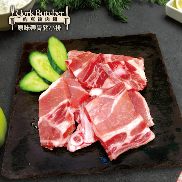 箱購批發 雪花帶骨豬小排100包(200g&plusmn;10%／包)_Marbled Bone-in Pork Short Ribs